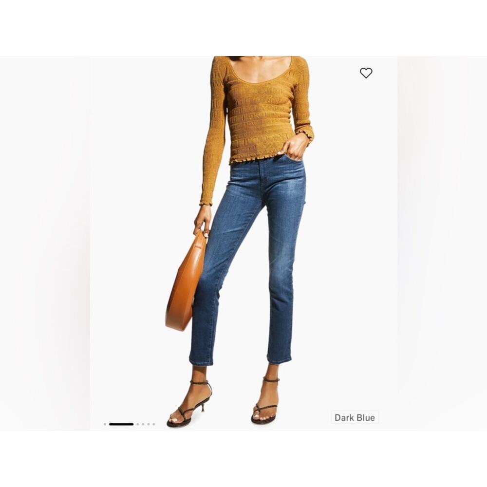 AG Adriano Goldschmied Mari High Rise Slim Straight Jeans Women’s Size 27 EUC